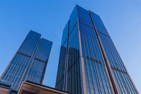 上海外滩金融中心建筑风景素材图