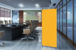 易拉宝样机 易拉宝效果图