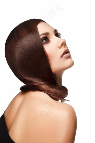 一头秀发模特