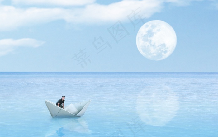 另类漂流创意设计图片