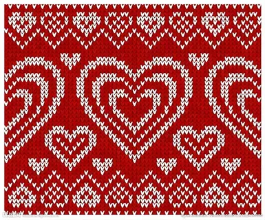 毛线花纹布料纹理