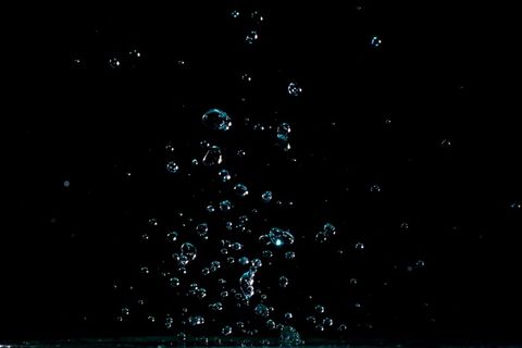 水滴水纹水花海水纯静水泉水图片 (5)