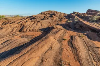 陕西靖边波浪谷