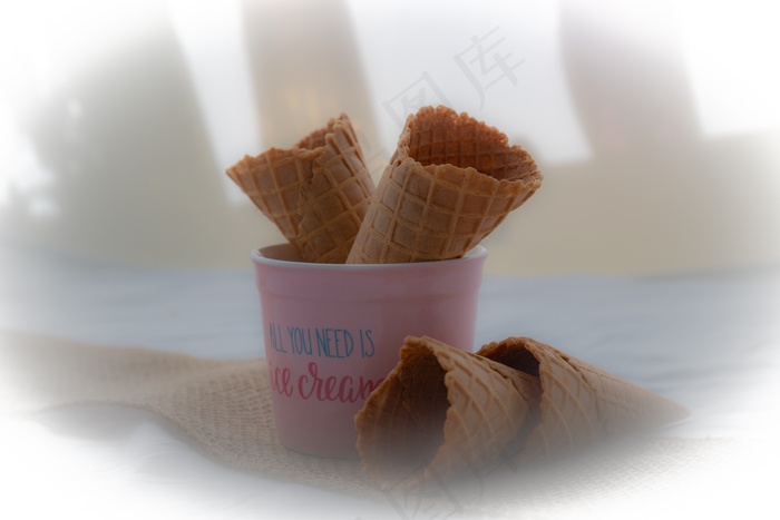 冰激凌背景图片