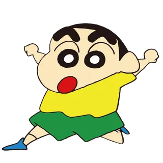 蜡笔小新可爱人物免扣素材