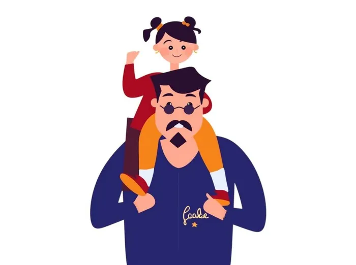 父亲背女儿(1264x944)