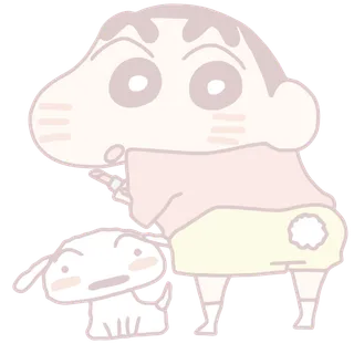 蜡笔小新可爱人物免扣素材