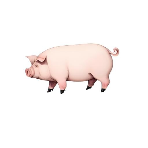 猪动物免抠