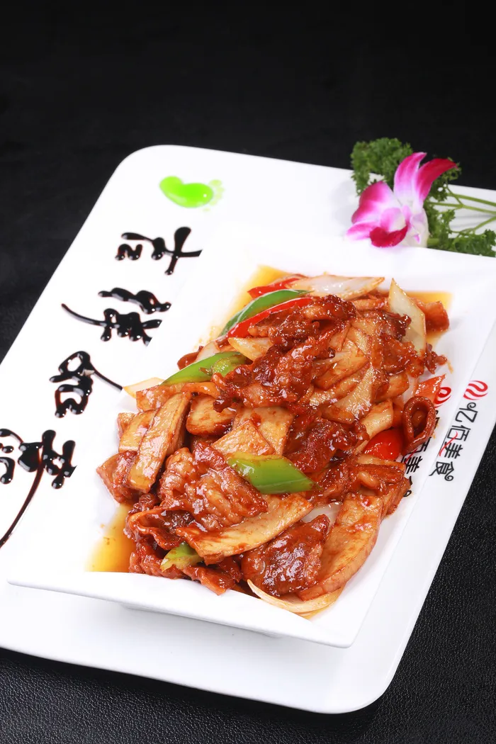 杏鲍菇烧肥牛 (2)