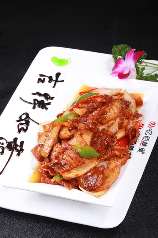 杏鲍菇烧肥牛 (2)