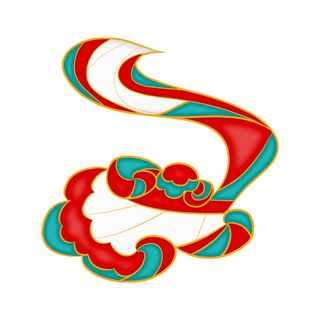 中国风中式国潮敦煌云纹祥云插画图案云朵云彩元素PSDAI设计素材