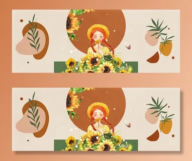 轻奢唯美三联画