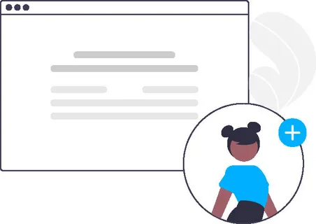 2.5d个人信息插画小图标素材