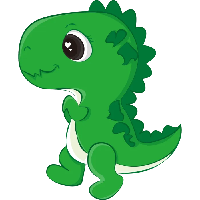 卡通恐龙生日宝宝宴派对素材恐龙派对免扣素材