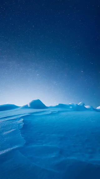 绿色极光壁纸图片