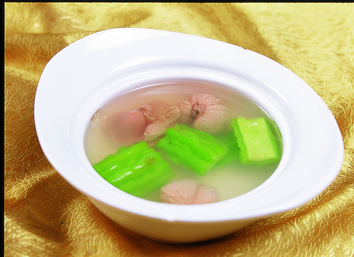 1009CS-0166凉瓜炖猪手