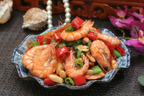 榄菜香煸美人虾 (5)