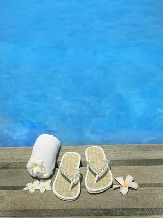 高清人字拖鞋图片下载