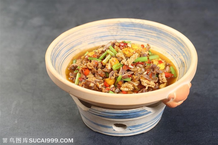 黄焖鸡杂图片中华美食