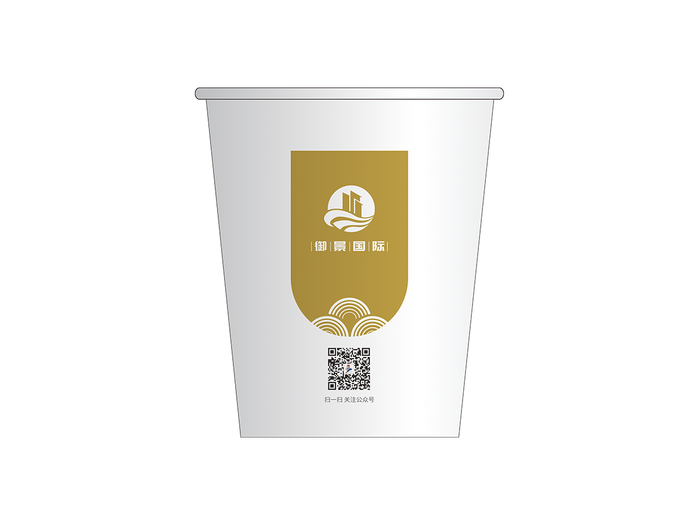 8.房产纸杯cdr矢量模版下载