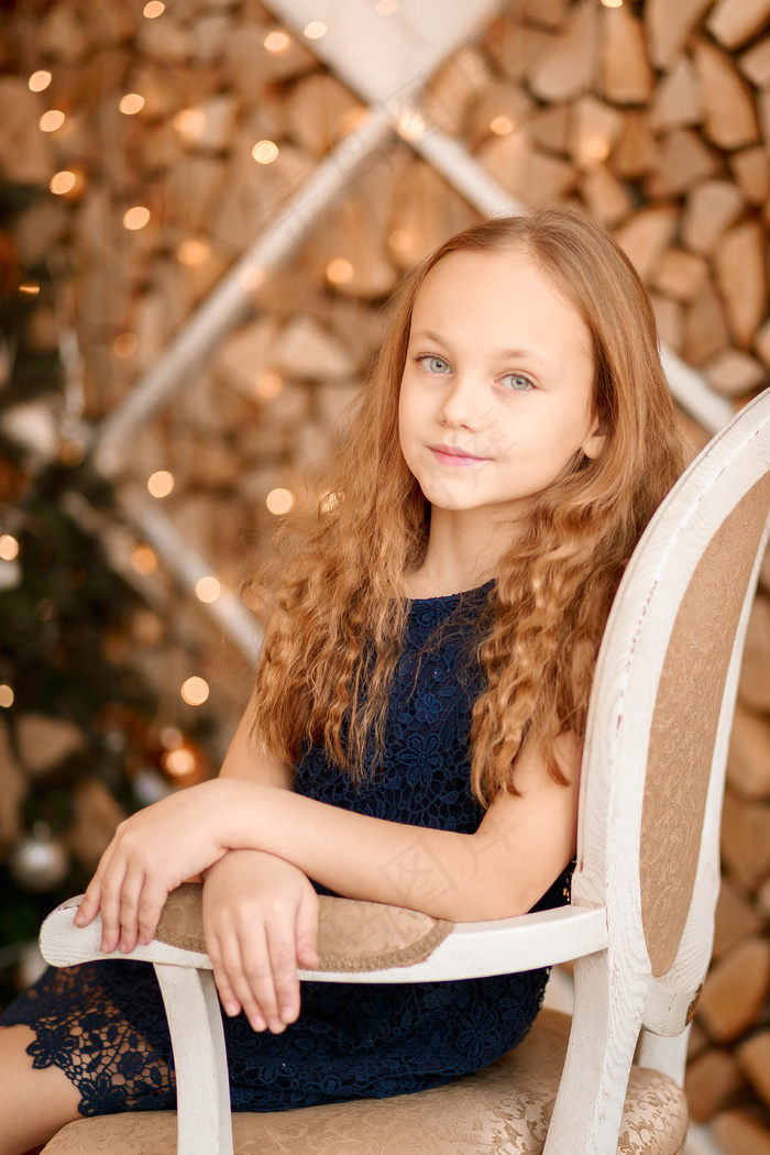 清新唯美可爱的女孩摄影图片