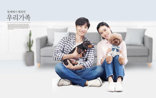 温馨家庭人物生活场景PSD分层素材 