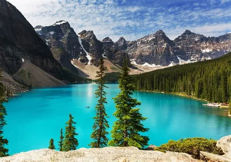 美丽的山脉湖面海边景色高清图片素材 美丽的山脉湖面海边景色高清图片素材