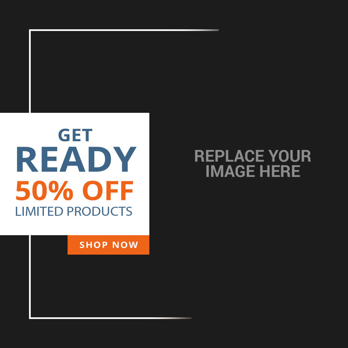 设计英文广告销售横幅素材