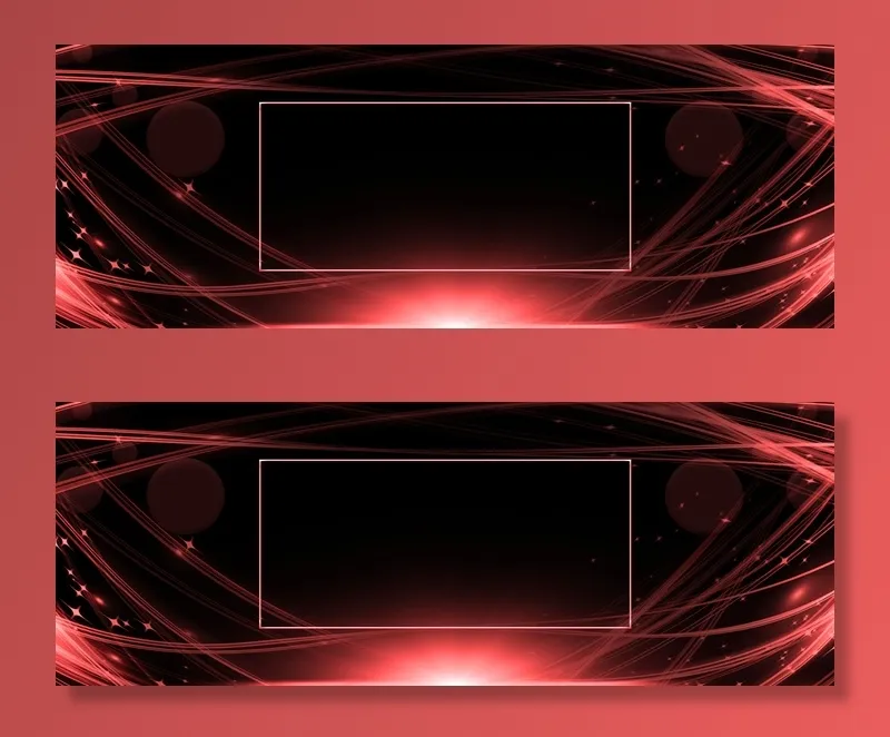 红色线条科技背景psd模版下载