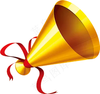 金色喇叭促销打折大喊