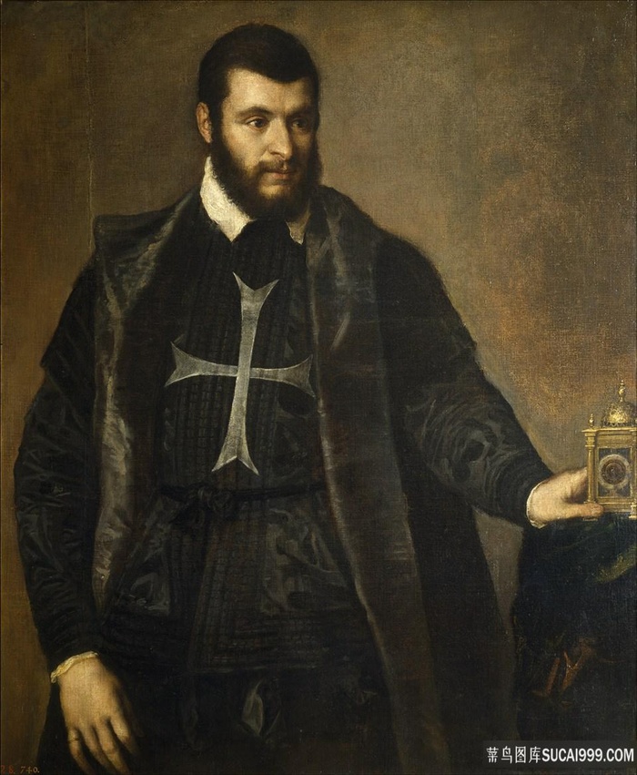 十字架人物油画装饰画