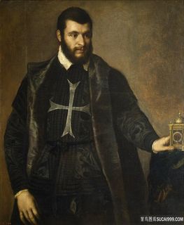 十字架人物油画装饰画