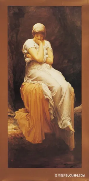 唯美欧美妇女插画