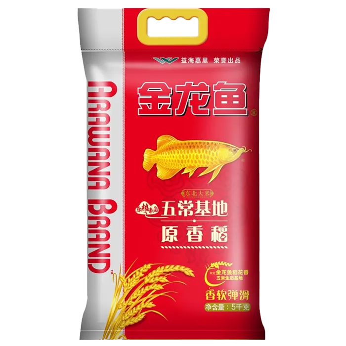 金龙鱼原香稻5千克超市商品白底图免抠实物摄影png格式图片透明底