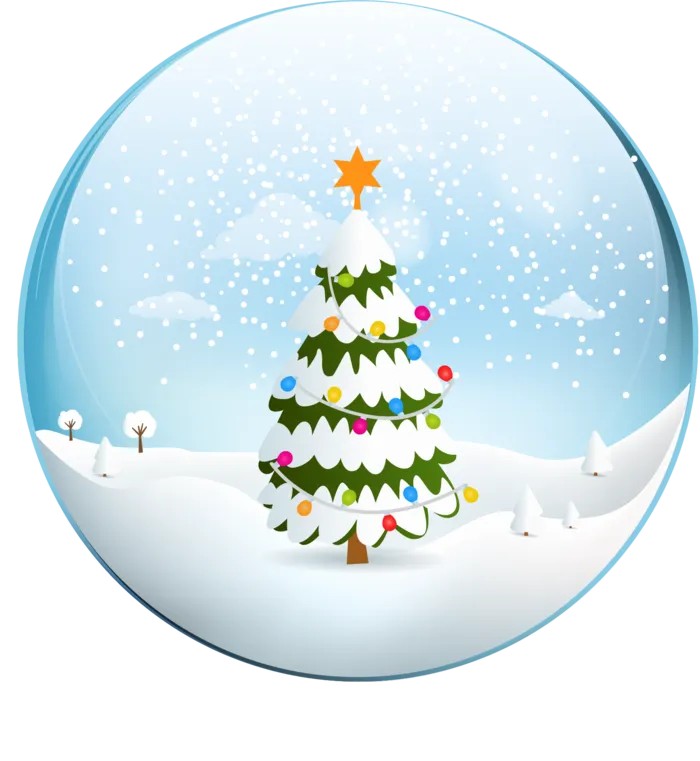 圣诞节平安夜圣诞树免扣素材圣诞元素