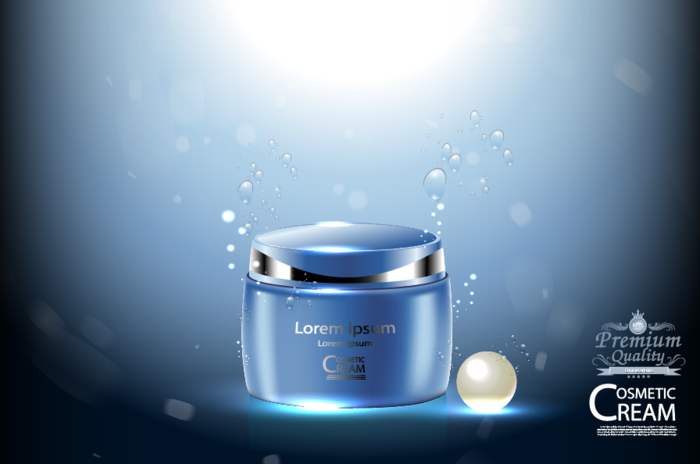 设计广告化妆品素材