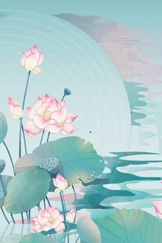 夏天 夏天清爽背景