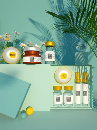 包装智能贴图样机VI效果PSD素材