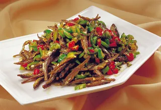 CXC03783青椒火焙鱼  22元例