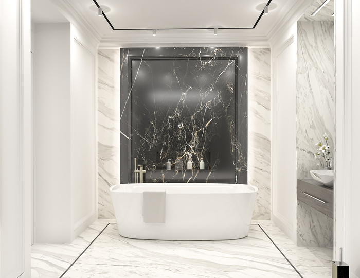 浴室现代简约风格特写场景近景(38)