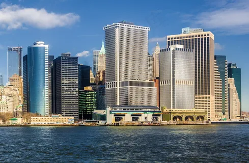 城市建筑物与海水风景图片 城市建筑物与海水风景图片