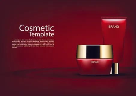 设计广告化妆品素材