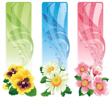 欢迎春天到花开风景