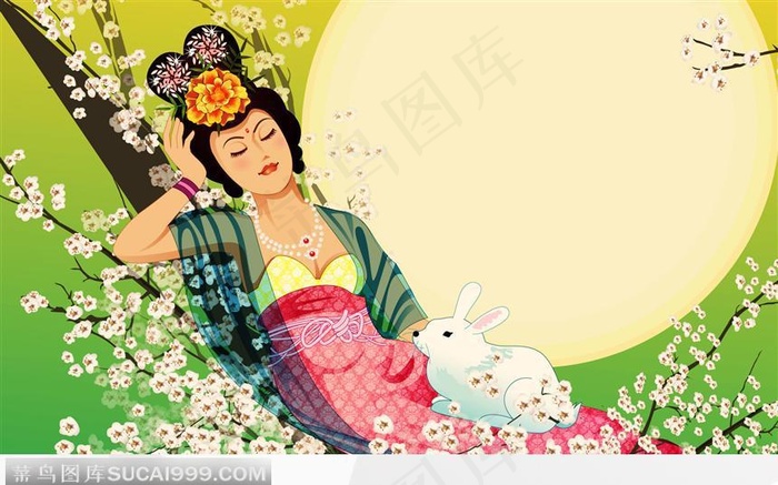 嫦娥与白兔