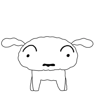 蜡笔小新可爱人物免扣素材