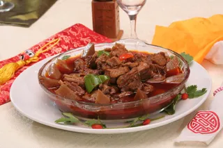 一品蘑芋鸭22元