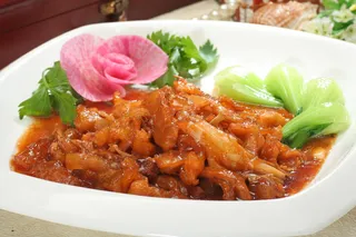 京葱烧鹿筋 68元