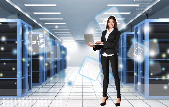 职业女性素材高清图片