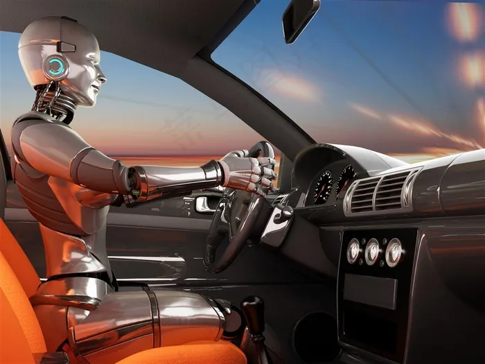 工作中3D机器人超高清图片