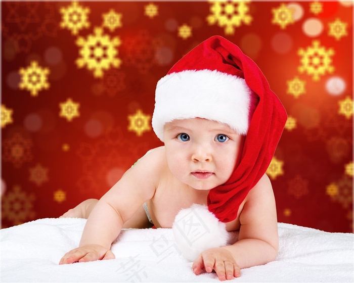 超萌的圣诞宝宝